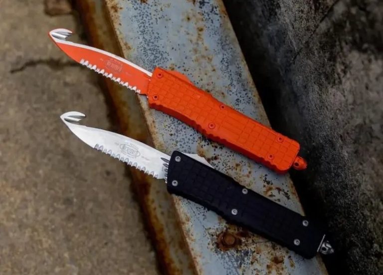 Microtech HS Rescue Tool erstes und einziges OTF Messer Deutschlands